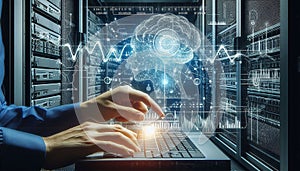 Digital Brain Concept in Data Center Environment