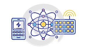 Digital Brain Data Flow, AI Machine Learning Concept, vector design Generative AI