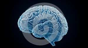 Digital Brain Network: AI, Intelligence, and Connectivity Concept