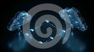 Digital Brain Network Connection