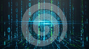 Digital Brain Structure from Binary Data