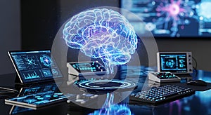 Artificial Intelligence Brain Research Interface