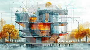 digital Building Information Modeling (BIM) technology