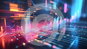 Digital business data processing and financial market analysis