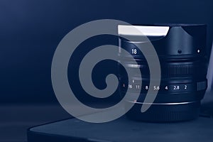 Digital Camera lens close up