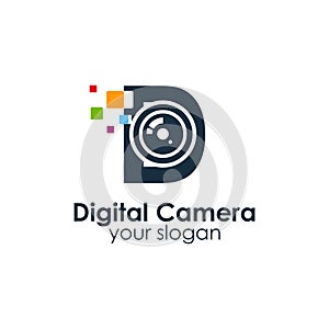 digital camera logo design