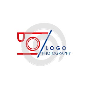 digital camera logo design, concept idea, vector illustration