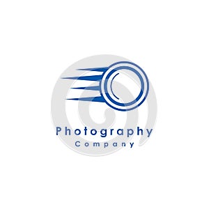 digital camera logo design, concept idea, vector illustration