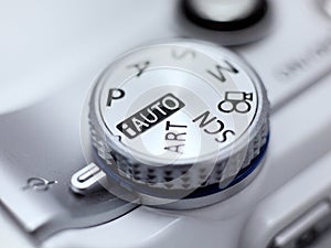 Digital Camera Mode Dial