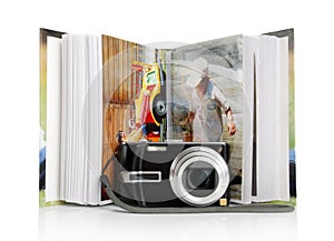 The digital camera and the photograph album