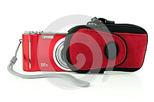 Digital camera and pouch