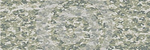 Digital camouflage multi scale pattern