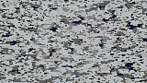 Digital camouflage multi scale pattern