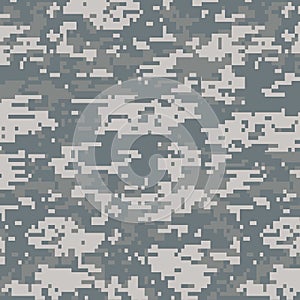 Digital camouflage seamless pattern