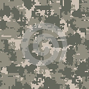 Digital camouflage seamless patterns