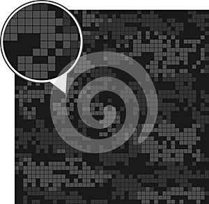 Digital camouflage seamless patterns photo