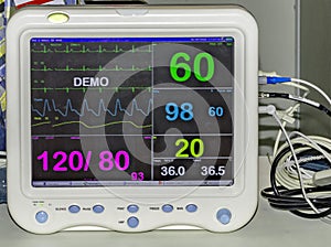 Digital cardiac monitor