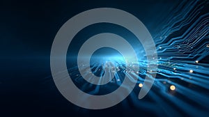 Digital circuit board connecting data and networks