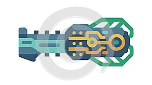 Digital Circuit Pathway, Technology Connectivity Vector, vector design Generative AI