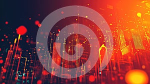 Digital city computing big data technology network