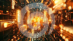 Digital city computing network and data flow