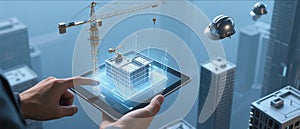 Digital City Construction Model on Tablet