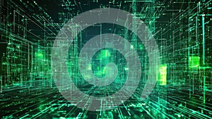 Digital city network creating virtual interconnected data structures