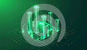 Digital Cityscape Data Visualization