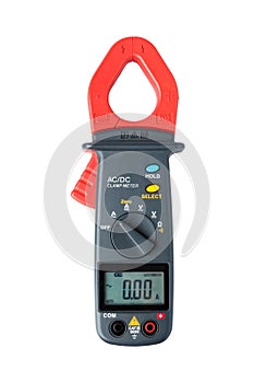 Digital clamp meter isolated