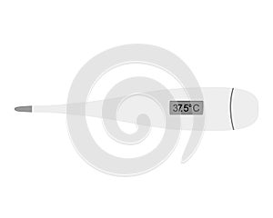 Digital clinical thermometer