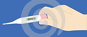 Digital Clinical Thermometer photo