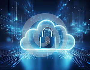 Digital Clock Cloud Computing with Secure Data Transfer, Cybersecurity, and Advanced Network Technology