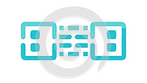 Digital Clock Display Icon, Time Measurement and Alert, vector design Generative AI