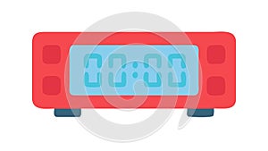 Digital Clock Timer Countdown Alarm Device, vector design Generative AI