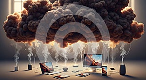 Digital Cloud Computing and Data Transfer