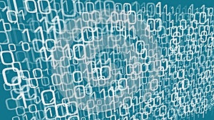Digital cloud computing random numbers chaos, digital data processing analytics