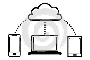 Digital Cloud Computing System. Cloud Computing Network Technology