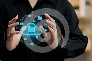 Cloud Storage Interface with Folder Data Network