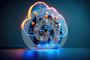 The digital Cloud: Your Ultimate Information Storage Solution - Generative AI