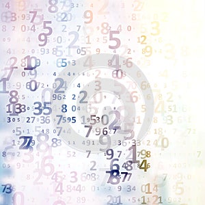 Digital code background