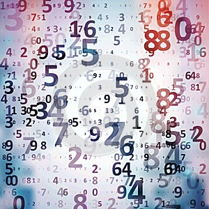 Digital code background