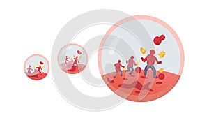 Digital Code Brackets, Programming, Software Development, Syntax, vector design Generative AI