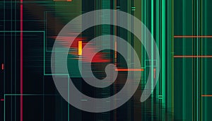 Digital code lines abstract, technology background, Stock Photo, Generative AI