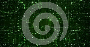 Digital code matrix network loop