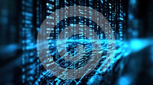 Digital Code Stream Visualization