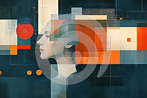 Digital collage showing the evolution of search engines from textbased to AIdriven interfaces, Search Engine, Technology