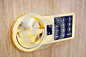 Digital combination safe lock