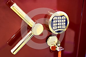 Digital combination safe lock