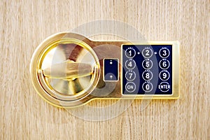 Digital combination safe lock