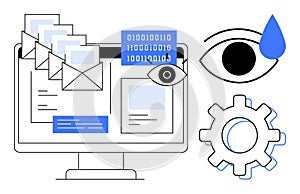 Digital Communication and Data Privacy with Monitoring and Automation Concept